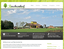 Tablet Screenshot of buchenhof.de